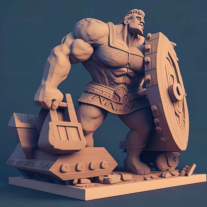 3D model Transport Giant game (STL)